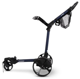 MGI E-Boost hybrid golf trolley 2026 chariot électrique, bleu mat
