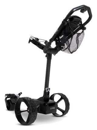 MGI E-Boost hybrid golf trolley 2026 chariot électrique, bleu mat