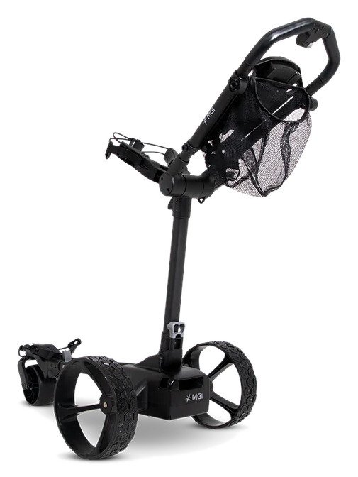 MGI E-Boost hybrid golf trolley 2026 chariot électrique, bleu mat