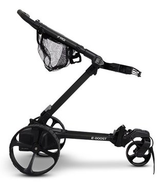 MGI E-Boost hybrid golf trolley 2026 chariot électrique, bleu mat
