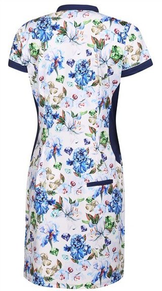 Fashion Sports Wear Tampere robe femme, blanc/marine