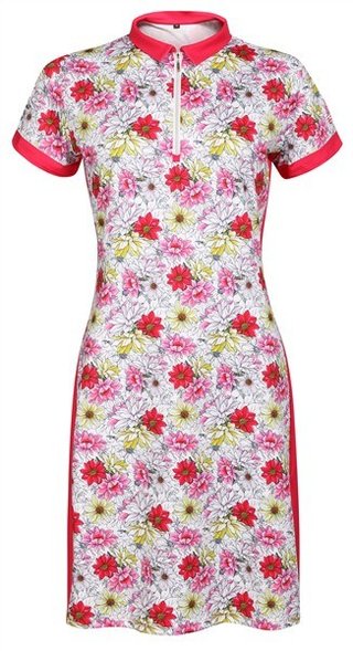 Fashion Sports Wear Cali robe femme, blanc/rouge