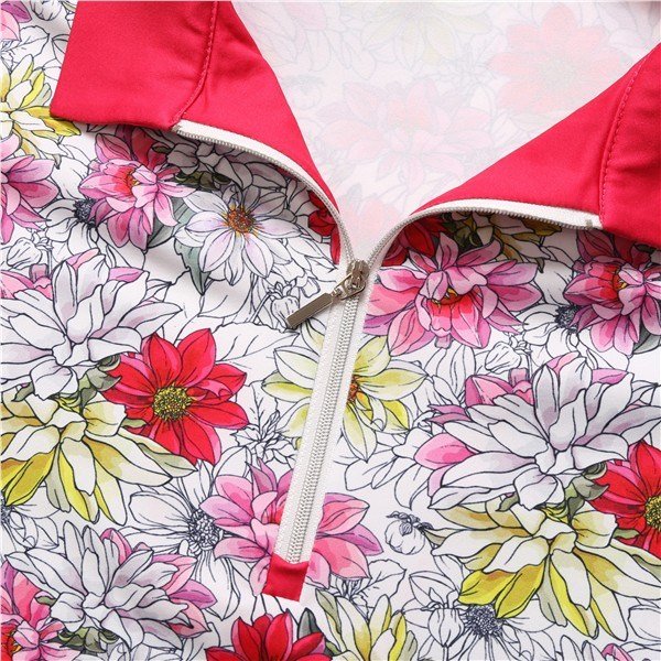 Fashion Sports Wear Cali robe femme, blanc/rouge