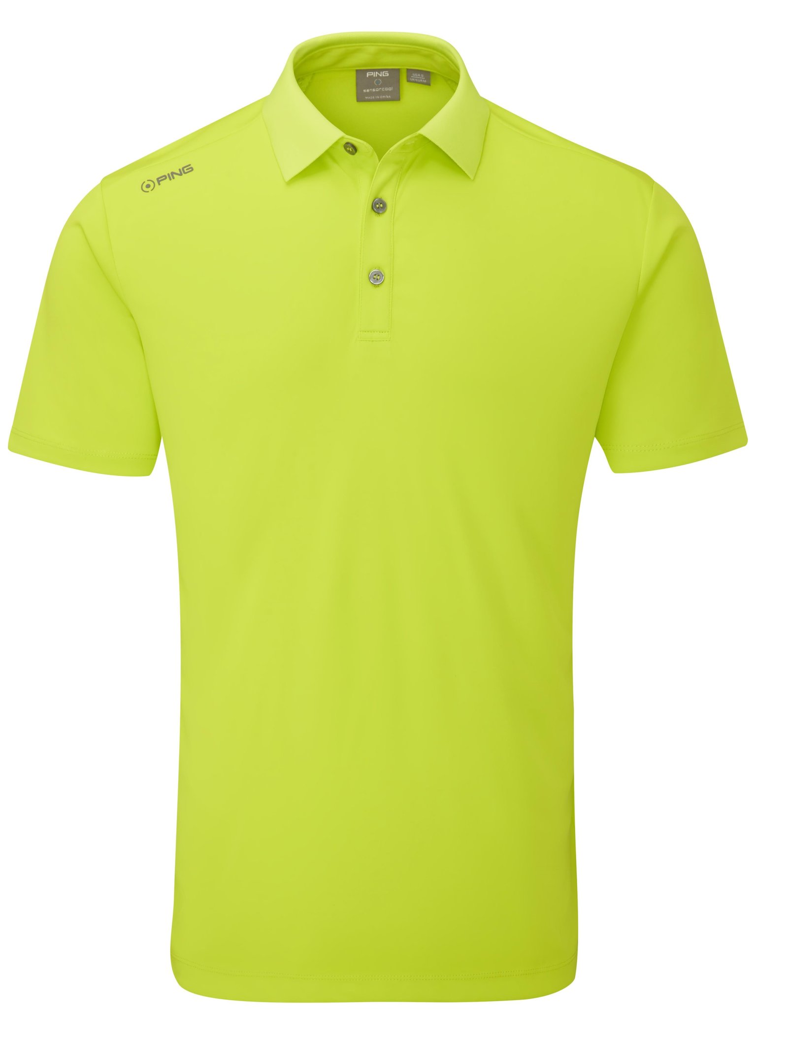 PING Lindum polo homme, lime