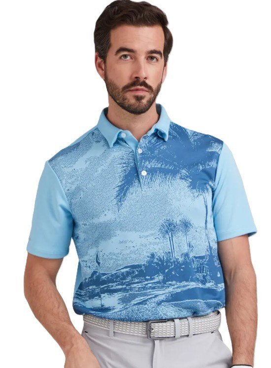 PING Tiago polo homme, baltic sea multi