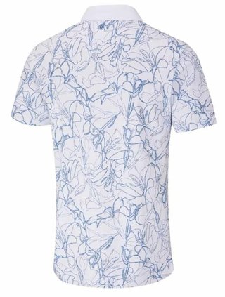 PING Orlando polo homme, blanc/stellar