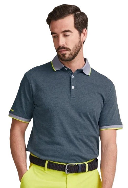 PING Gideon polo homme, light navy marl