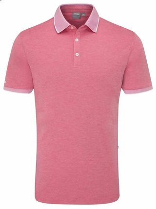 PING Gideon polo homme, rhapsody pink marl