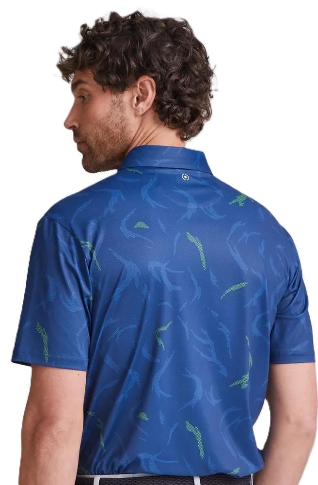 PING Ephron Printed polo homme, inky multi