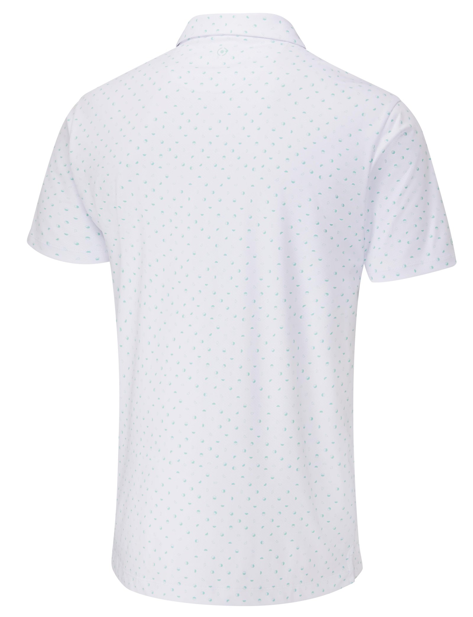 PING Ephron Printed polo homme, blanc/green bay multi