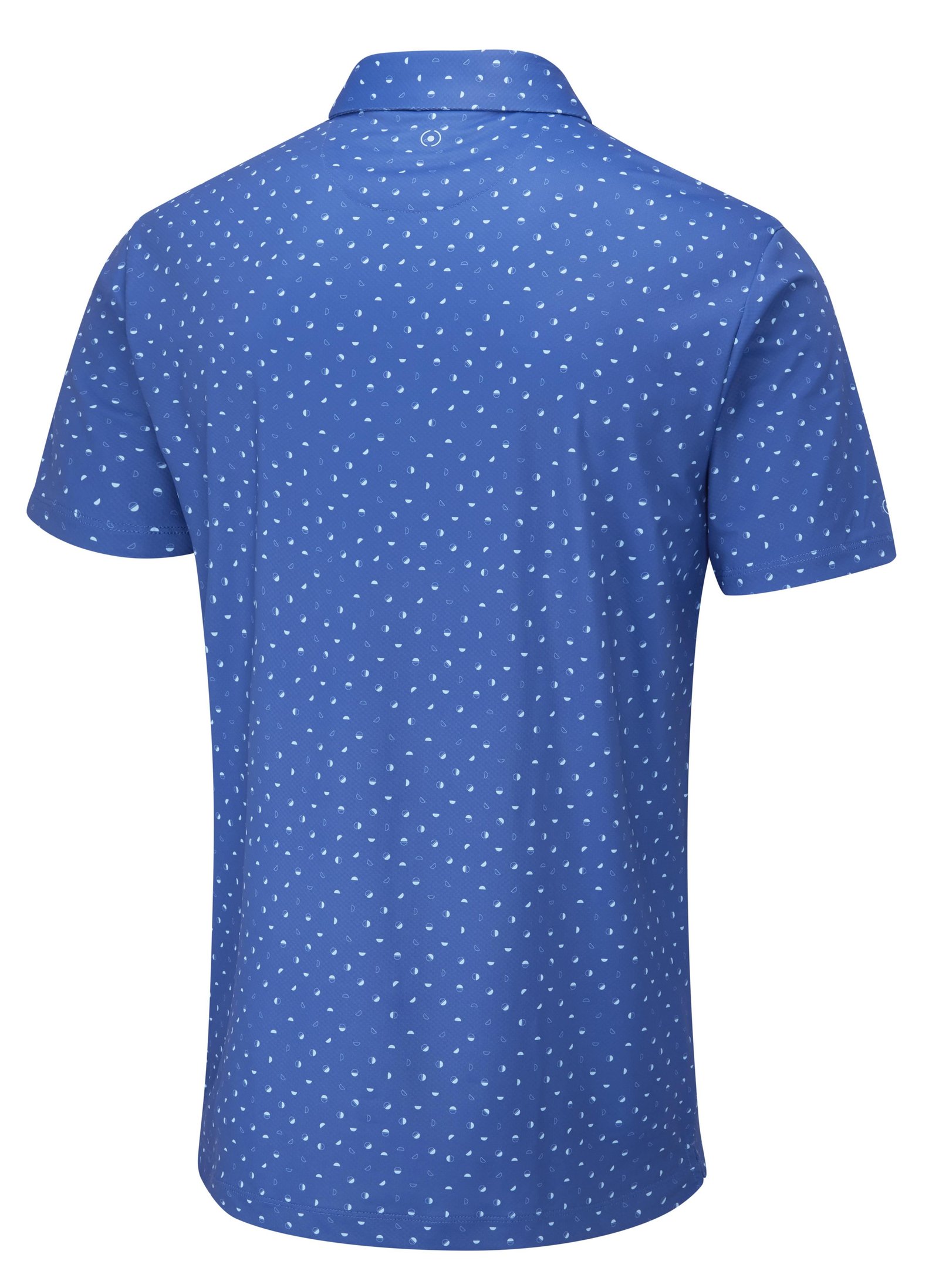 PING Ephron Printed polo homme, bright cobalt multi