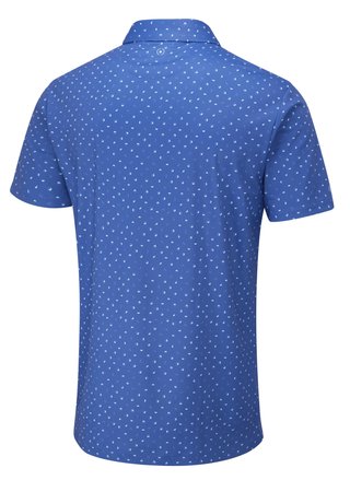 PING Ephron Printed polo homme, bright cobalt multi