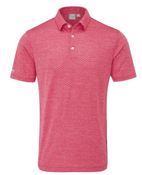 PING Rafe polo homme, rhapsody pink