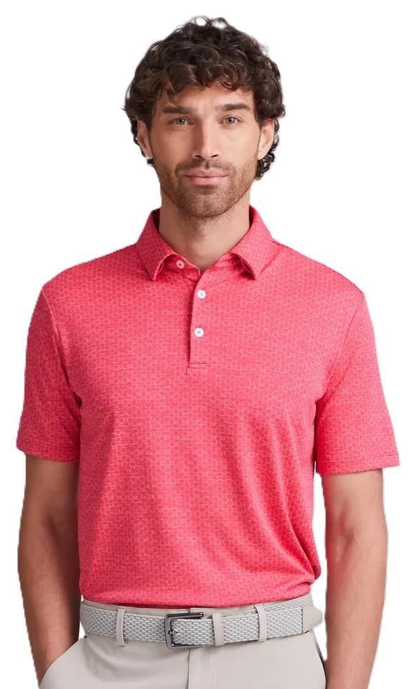 PING Rafe polo homme, rhapsody pink