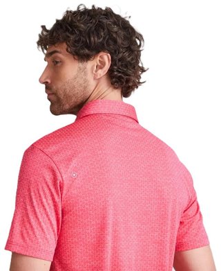 PING Rafe polo homme, rhapsody pink