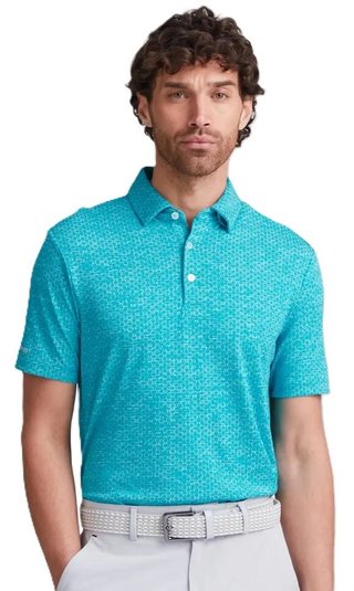 PING Rafe polo homme, turquoise