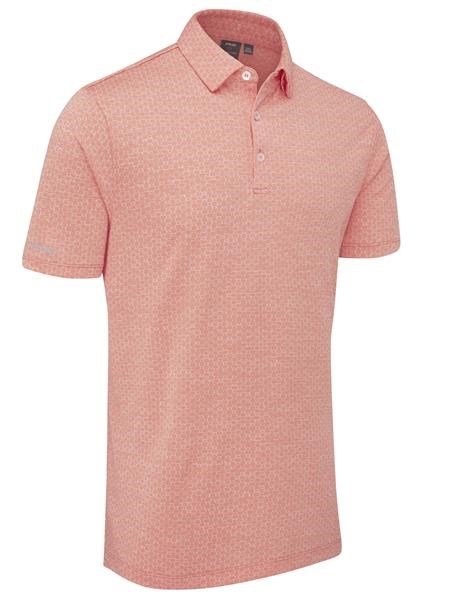 PING Rafe polo homme, wild salmon