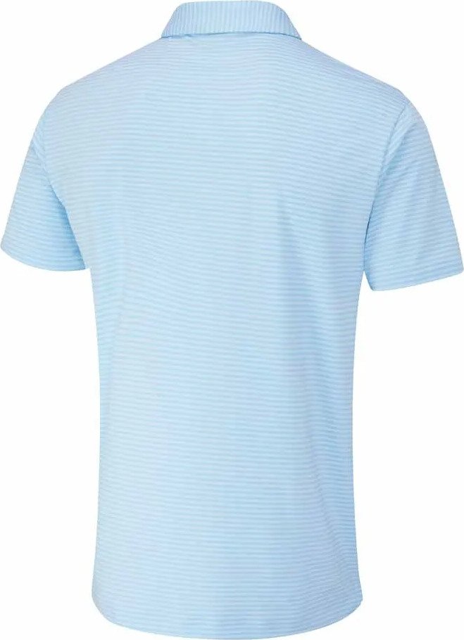 PING Langford polo homme, baltic sea/white