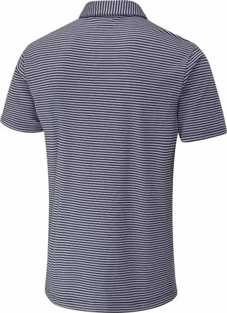 PING Langford polo homme, marine/blanc