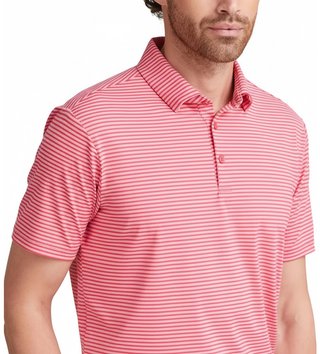 PING Langford polo homme, rhapsody/pink white