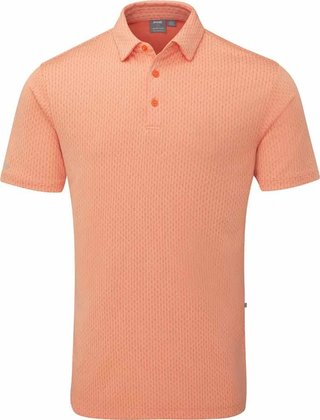 PING Hershel polo homme, wild salmon multi