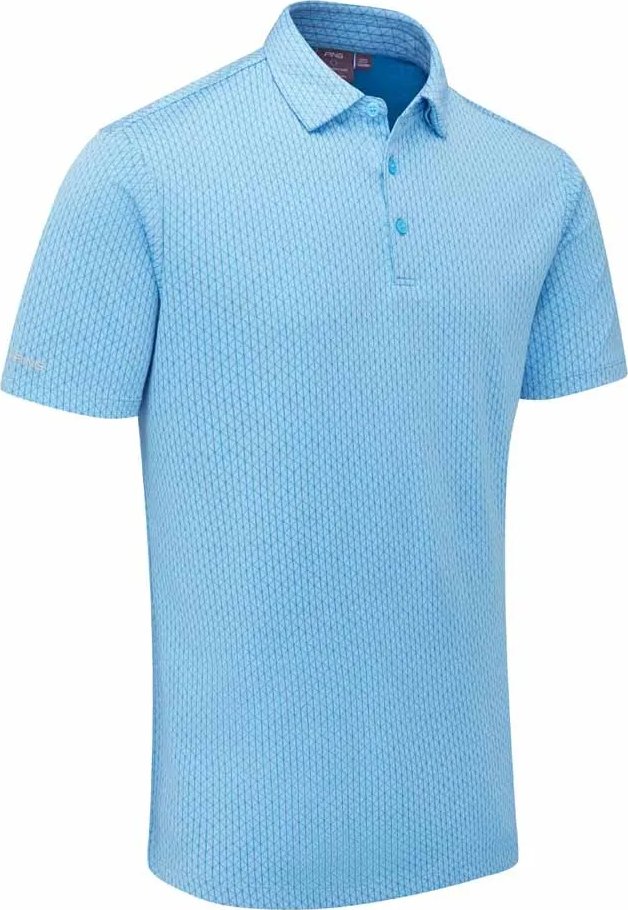 PING Hershel polo homme, baltic sea multi