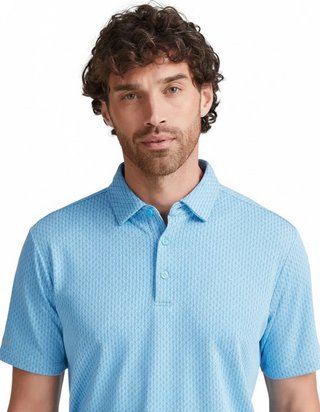PING Hershel polo homme, baltic sea multi