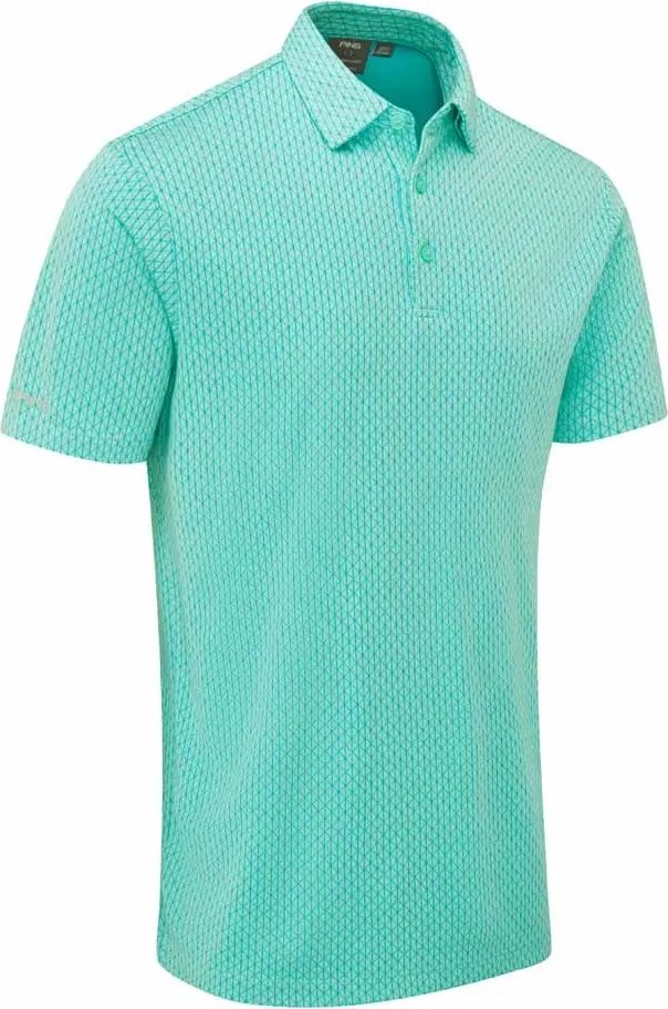PING Hershel polo homme, green bay multi