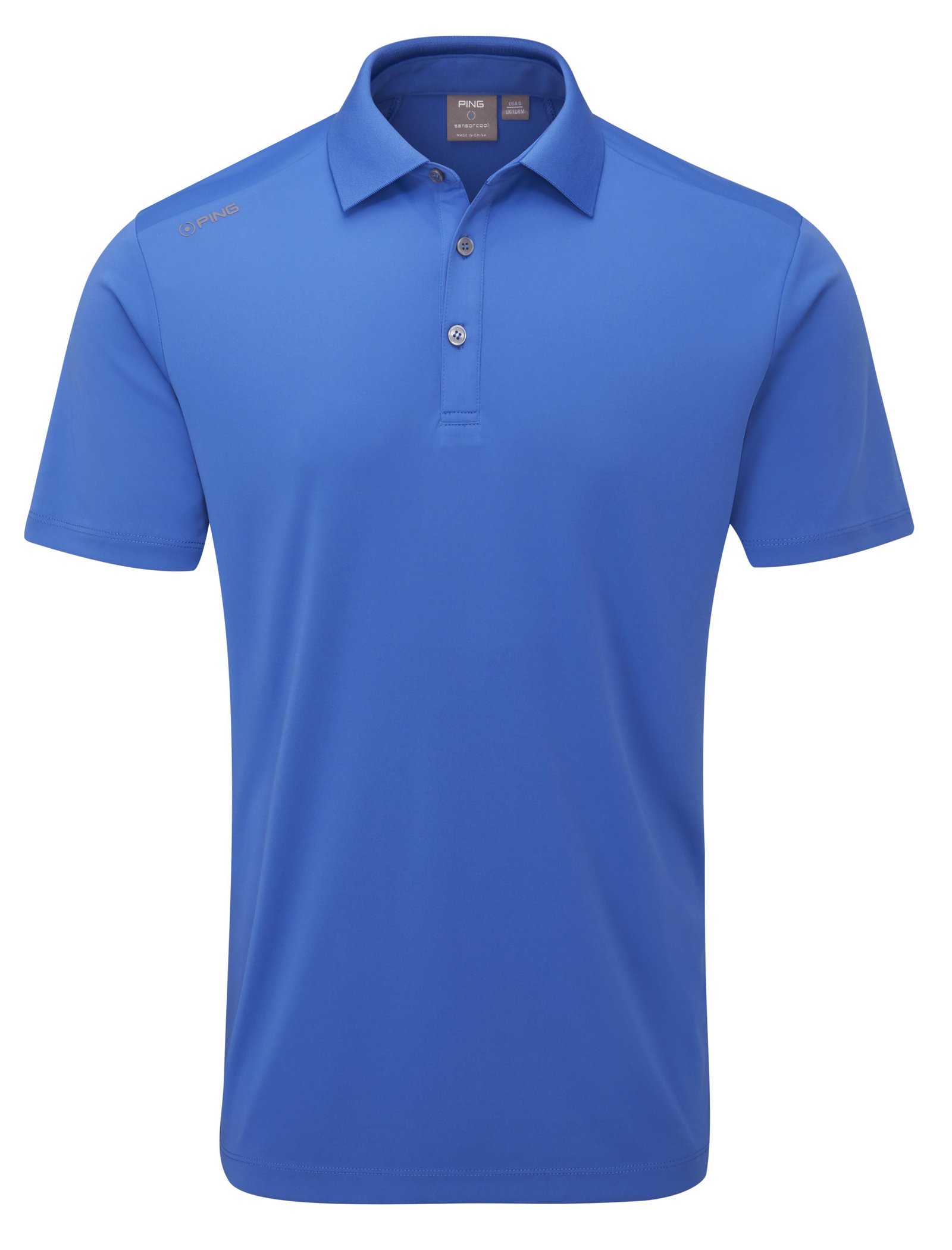 PING Lindum polo homme, bright cobalt
