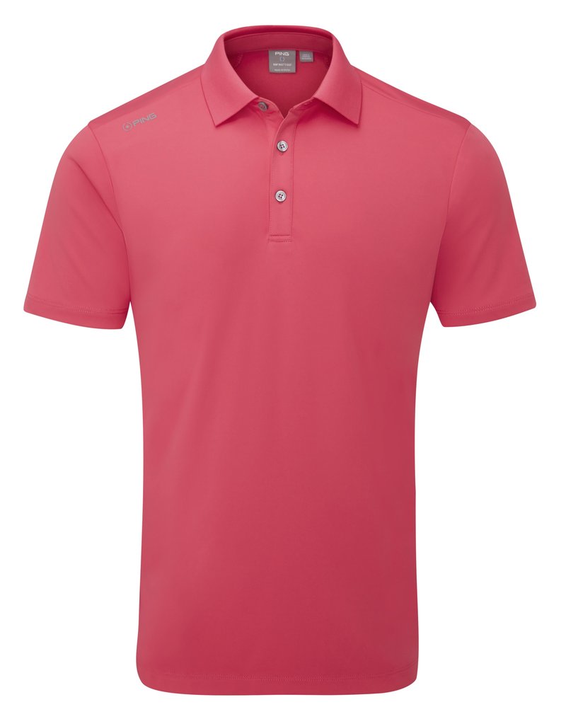 PING Lindum polo homme, rhapsody pink