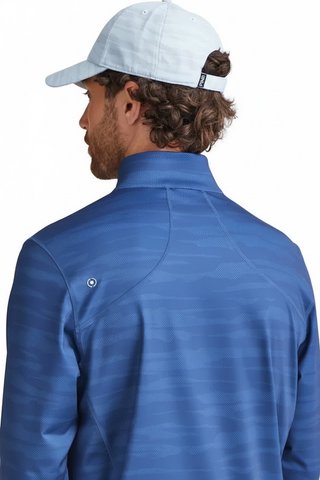 PING Latham Half Zip pull homme, inky multi