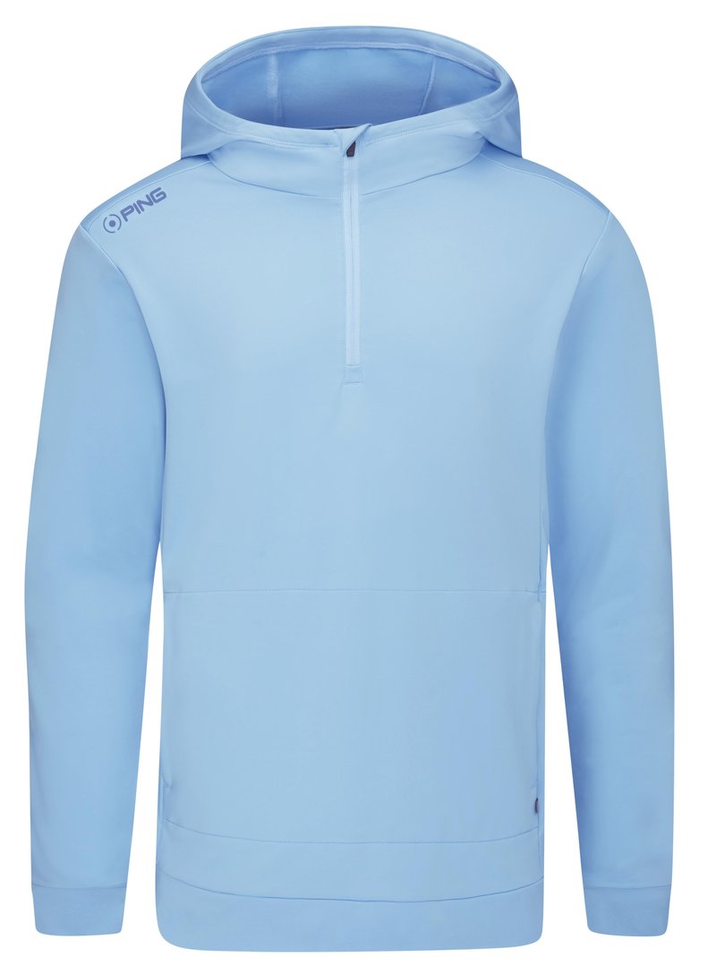 Ping Haldon Hooded Fleece sweat homme, baltic sea