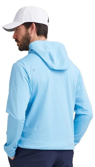 Ping Haldon Hooded Fleece sweat homme, baltic sea