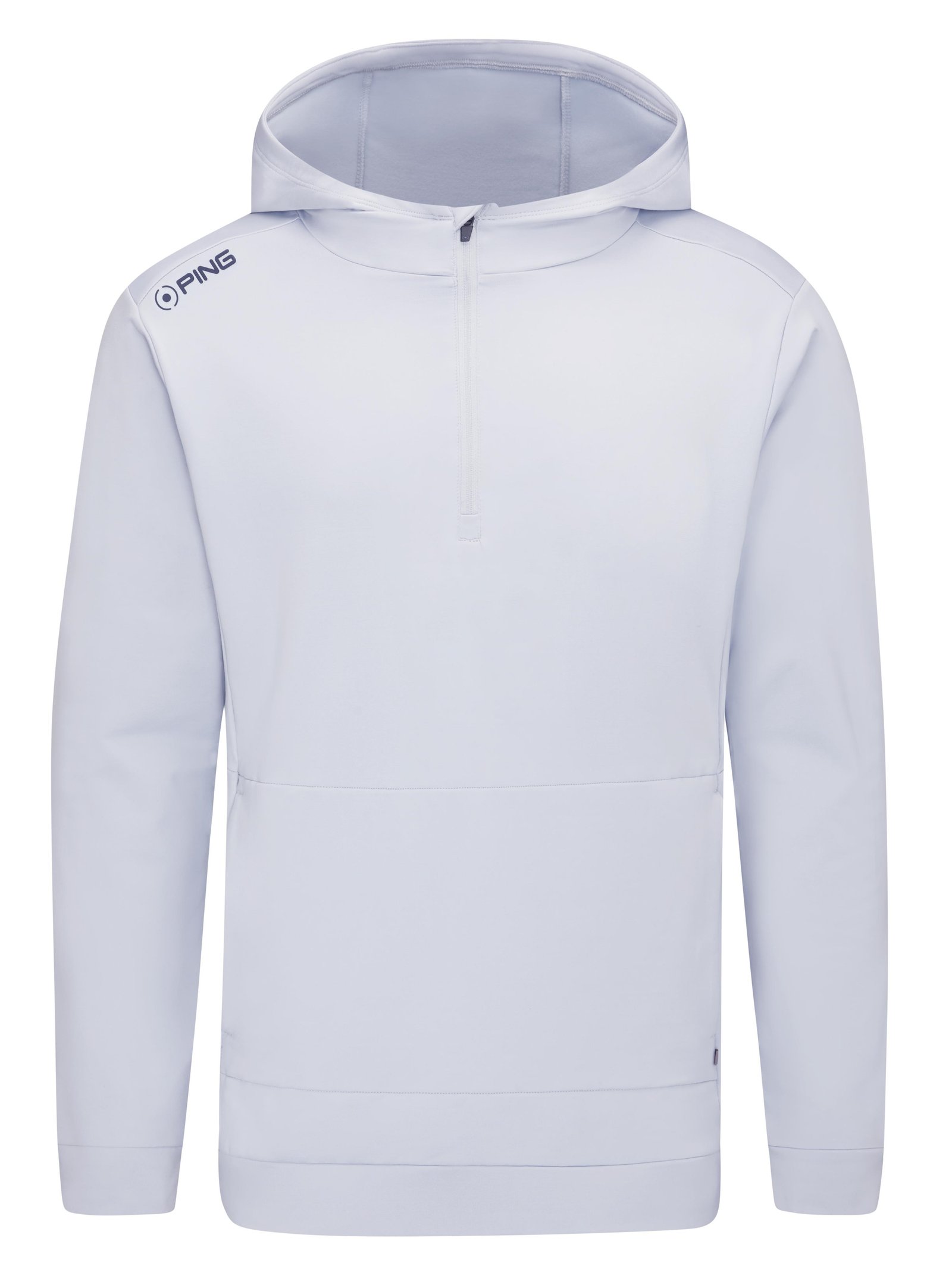 PING Haldon Hooded Fleece sweat-shirt homme, pearl grey