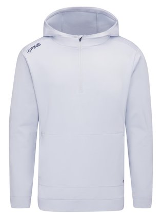 PING Haldon Hooded Fleece sweat-shirt homme, pearl grey