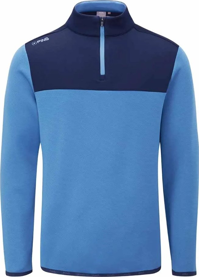 PING Kinver sweat-shirt homme, stellar/navy