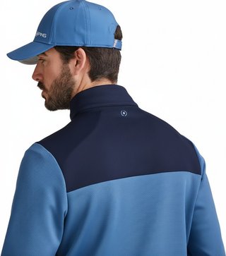 PING Kinver sweat-shirt homme, stellar/navy