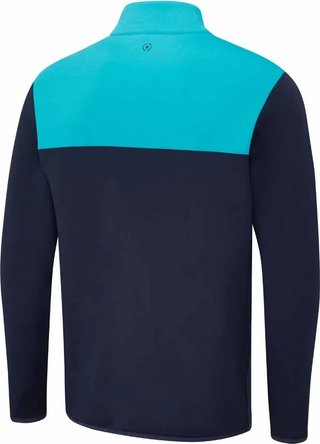 PING Kinver sweat-shirt homme, marine/turquoise