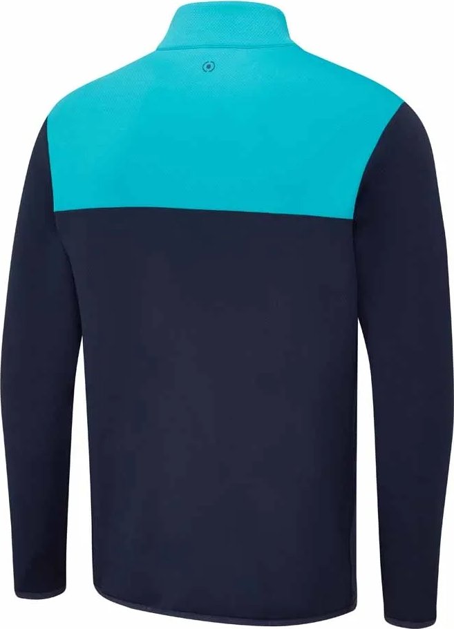 PING Kinver sweat-shirt homme, marine/turquoise