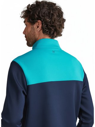PING Kinver sweat-shirt homme, marine/turquoise