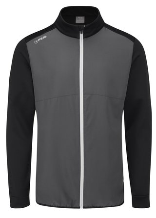 PING Burford veste homme, asphalte/noir