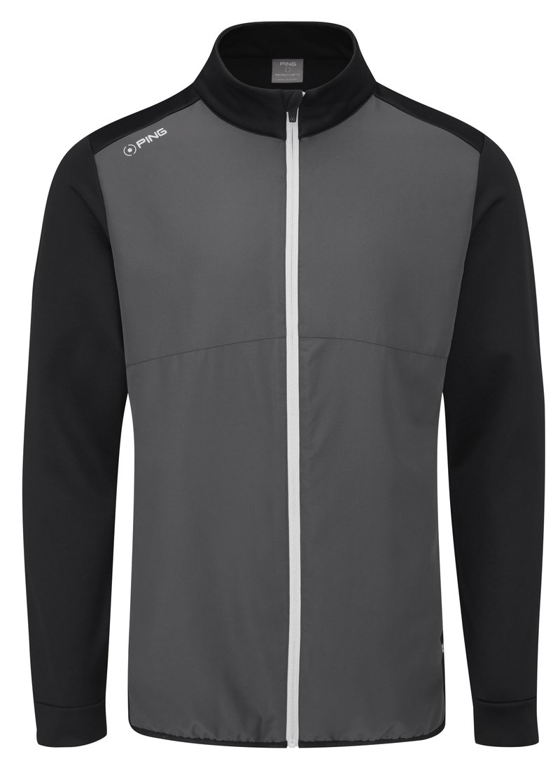 PING Burford veste homme, asphalte/noir