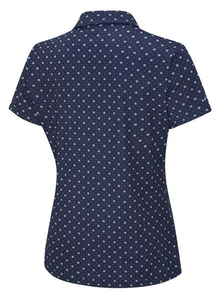 PING Aeria Printed polo femme, micro monogram