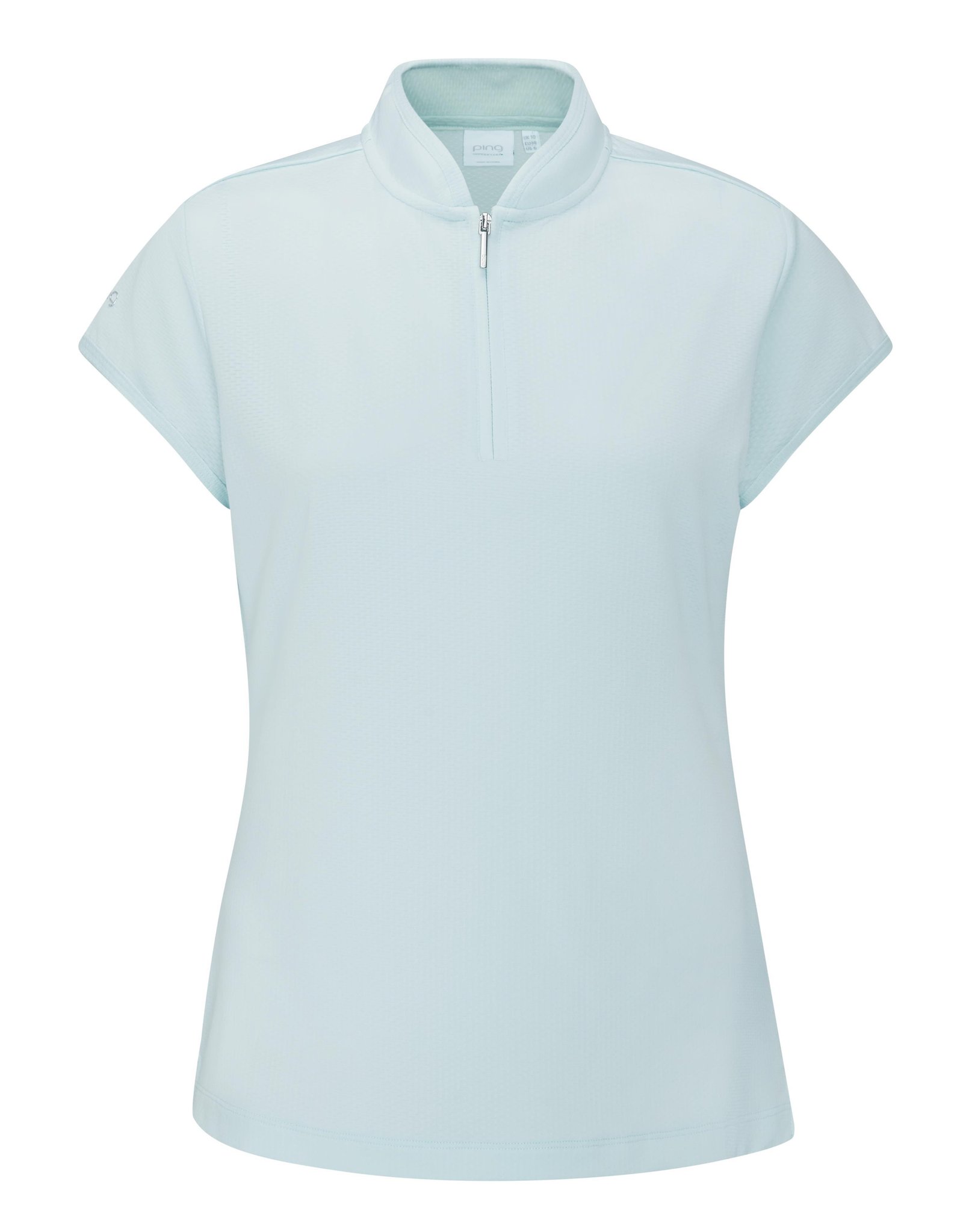 PING Evetta Jacquard polo femme, seaspray