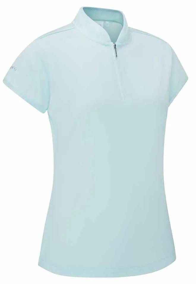 PING Evetta Jacquard polo femme, seaspray