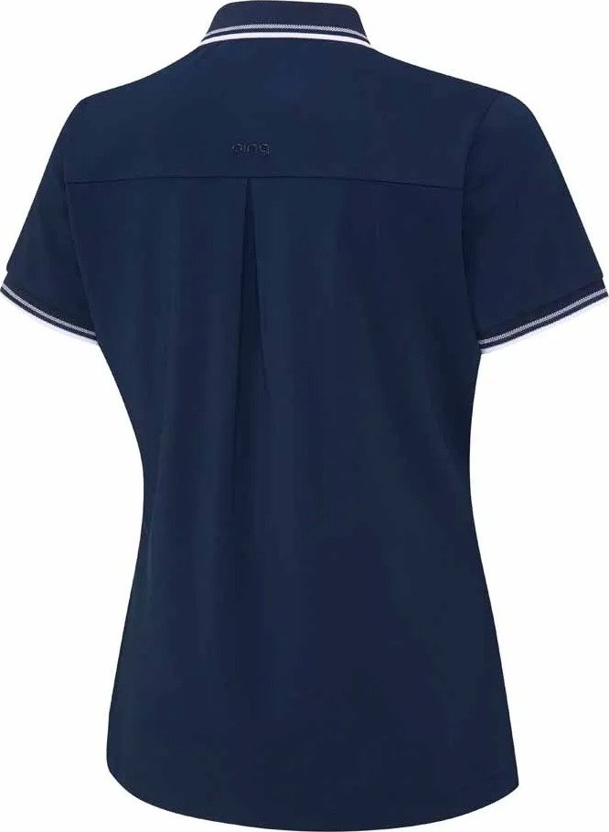 PING Viviana Tipped polo femme, marine