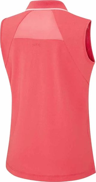 PING Eben Sleeveless polo femme, paradise pink