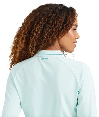 PING Alicia polo femme, seaspray