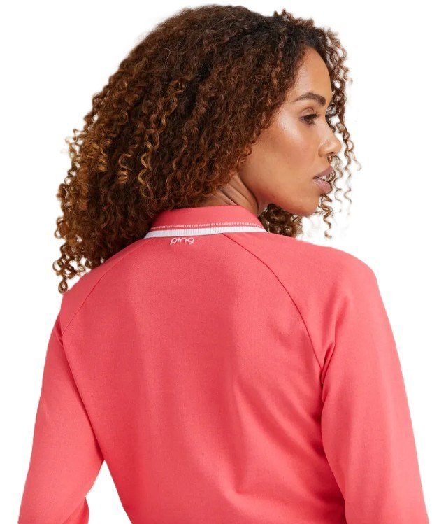 PING Alicia polo femme, paradise pink
