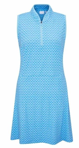 PING Ciara robe femme, azure geo
